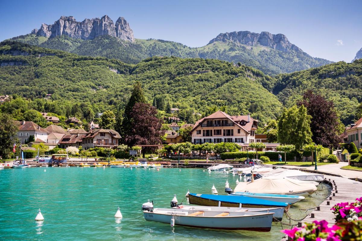 Hotel Le Cottage Bise Talloires Exterior foto