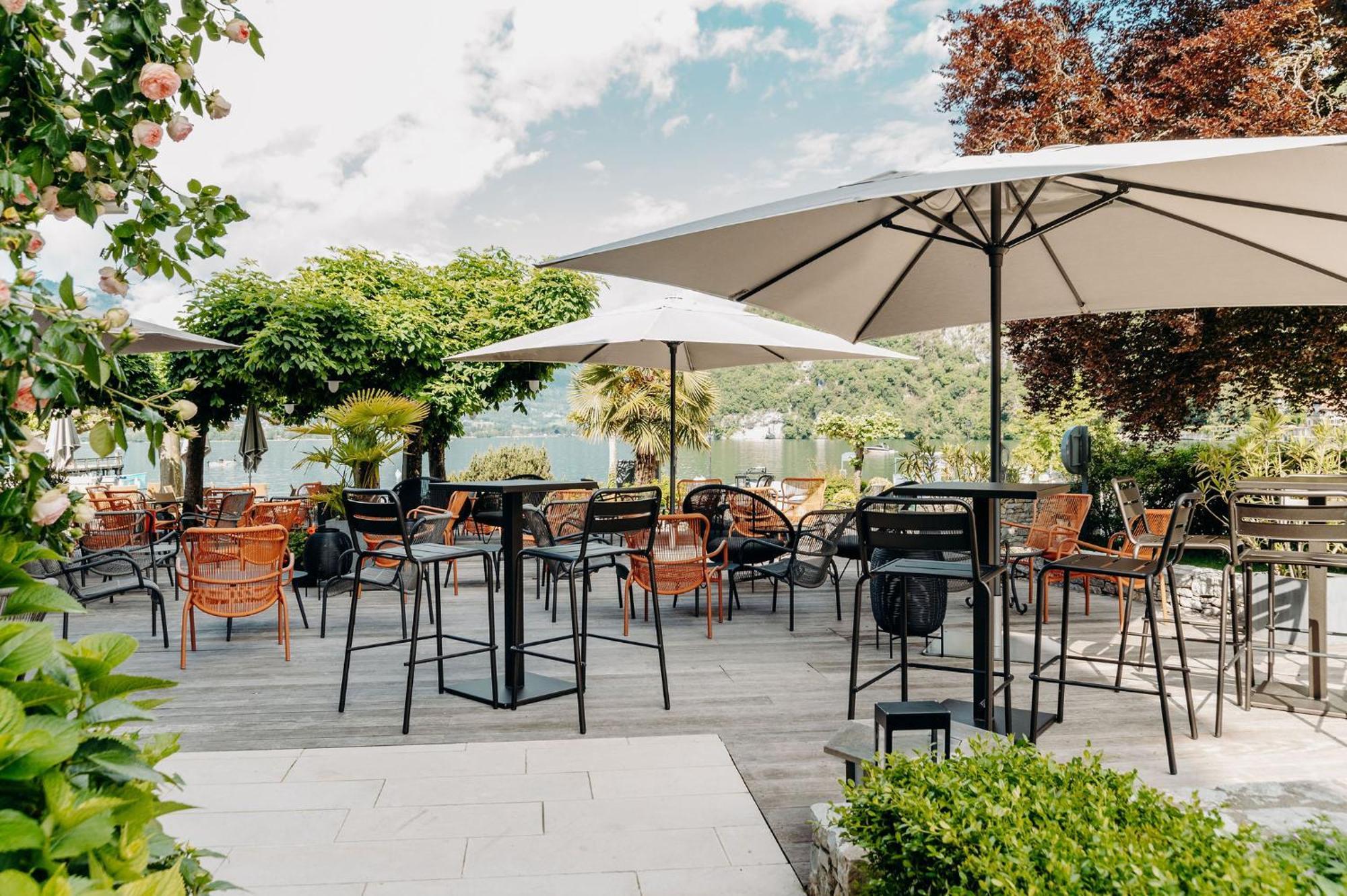 Hotel Le Cottage Bise Talloires Exterior foto
